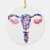 Uterus Keramisch Ornament (Voorkant)