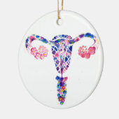 Uterus Keramisch Ornament (Links)