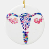 Uterus Keramisch Ornament (Achterkant)