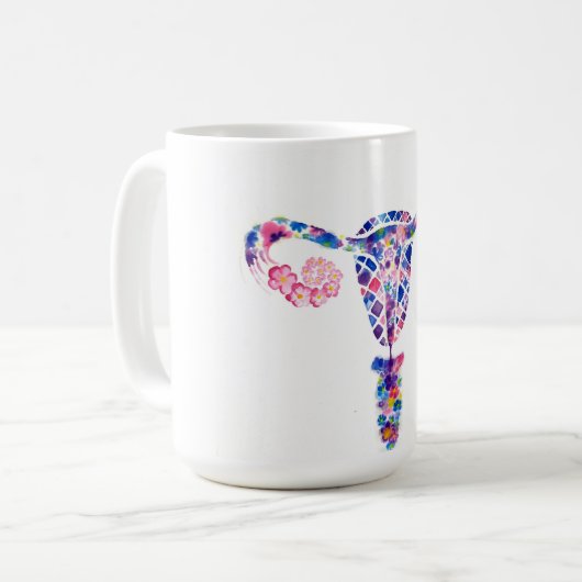 Uterus Koffiemok (Voorkant links)