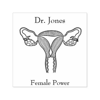 Uterus, menselijke organen die rubber zegels  zelfinktende stempel