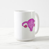 Uterus mok! koffiemok (Voorkant rechts)