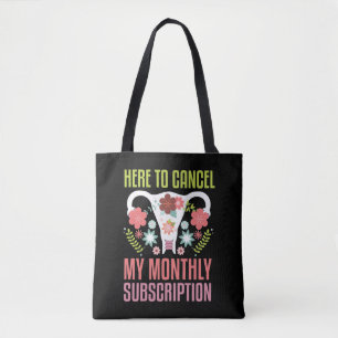 Uterus Removal Chirurgie ondersteuning Hysterectom Tote Bag