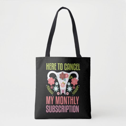 Uterus Removal Chirurgie ondersteuning Hysterectom Tote Bag (Voorkant)