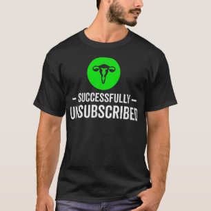Uterus Removal Hysterectomie Chirurgie Vaarwel Ute T-shirt