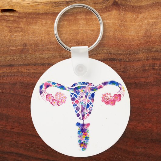 Uterus Sleutelhanger (Voorkant)