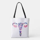 Uterus Tote Bag (Achterkant)