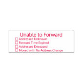 UTF Self Inking Rubber Stamp Zelfinktende Stempel (Design)