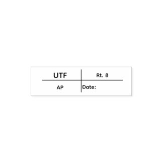 UTF stempel
