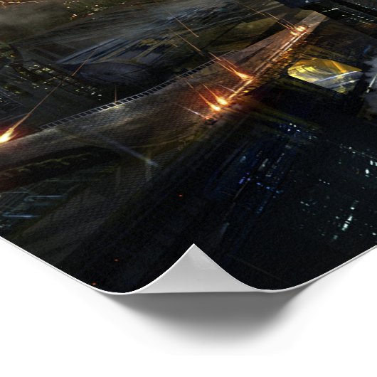 Utherworlds Battlestar Poster (Hoek)