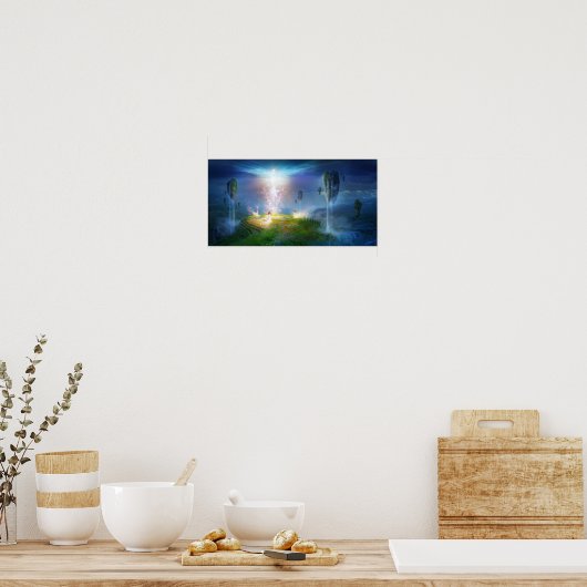 Utherworlds: Cirkel van Satori Poster (Keuken)