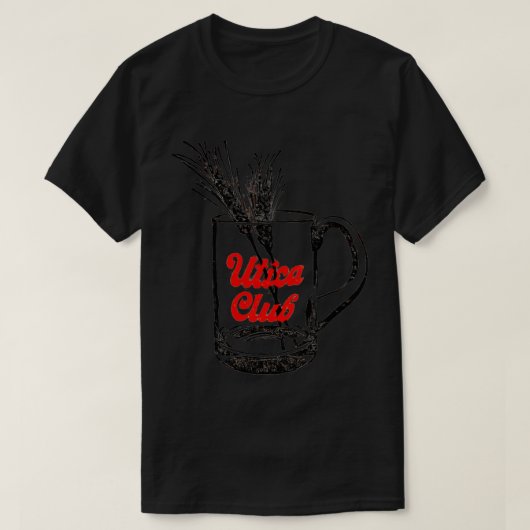 Utica Club Brouwerij Esthetisch T-shirt (Design voorkant)