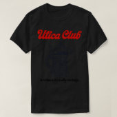 Utica Club Swings Bier Retro Defunct Breweriana T-shirt (Design voorkant)