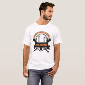 Utica High School honkbal T-shirt (Voorkant volledig)