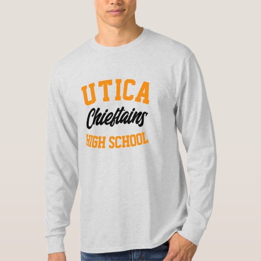 Utica High School T-Shirt (Voorkant)