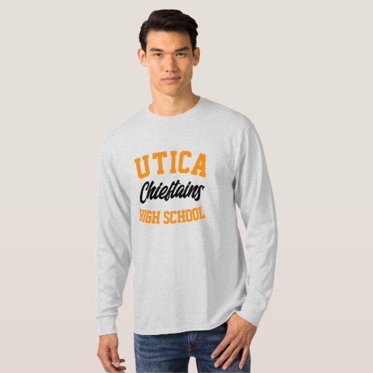 Utica High School T-Shirt (Voorkant volledig)