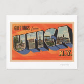 Utica, New YorkLarge Letter ScenesUtica, NY Briefkaart (Voorkant)