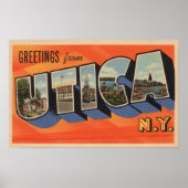 Utica, New YorkLarge Letter ScenesUtica, NY Poster (Voorkant)