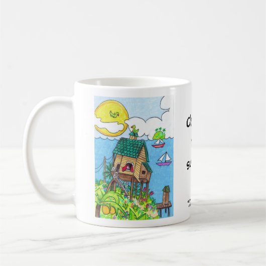 Utila cup koffiemok (Links)