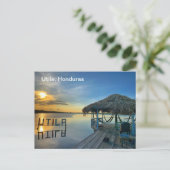 Utila, Honduras Briefkaart (Staand voorkant)