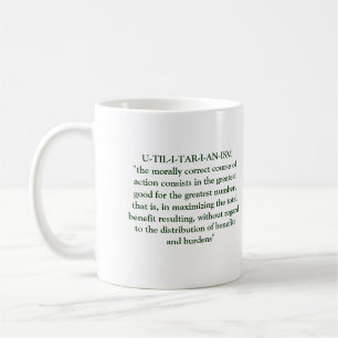 Utilitarian Philosophy Koffiemok