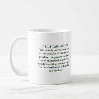 Utilitarian Philosophy Koffiemok
