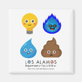 Utility Mascot Magnet (Voorkant)