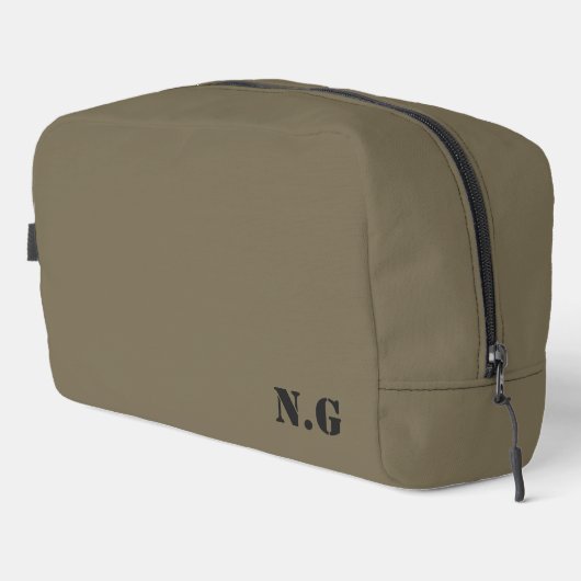 Utility Militaire Stijl Army Green Toilettasje (Rechterhoek)