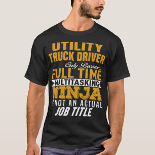 Utility Truck Driver coole freestyle T-shirt
