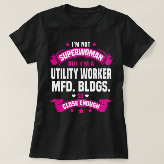 Utility Worker MFD. Blogs. T-shirt (Design voorkant)