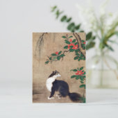 Uto Gyoshi Musk Cat Briefkaart (Staand voorkant)