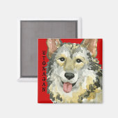 Utonagan-kleurenblok Magneet (Voorkant / Achterkant)