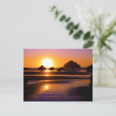 Utopia - Face Rock, Bandon, Oregon, Verenigde Stat Briefkaart (Staand voorkant)