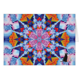 Utopia Kaleidoscope Wenskaart