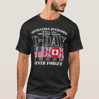 Utopia Sport Militaire Winkel DDay 6 juni 1944 Nor T-shirt