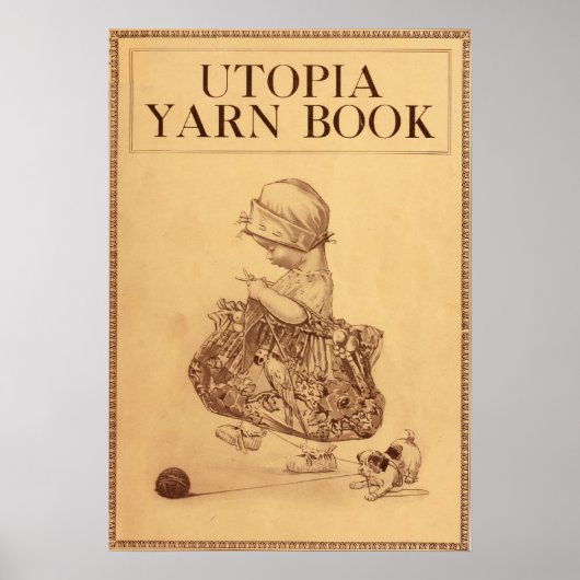 Utopia Yarn Book Poster (Voorkant)