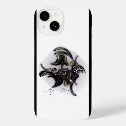 "Utopian Flower", Apple iPhone 14 Hoesje (Achterkant)