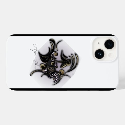 "Utopian Flower", Apple iPhone 14 Hoesje (Achterkant (horizontaal))