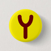 Utopian Logo Button (Voorkant)