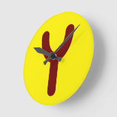 Utopian Slingshot Clock Ronde Klok (Hoek)