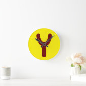 Utopian Slingshot Clock Ronde Klok (Huis)