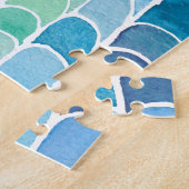 Utopia's Regenboog 676-stukpuzzel Legpuzzel (Zijkant)