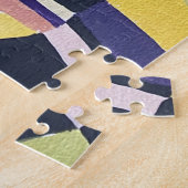 Utopische Waterverf in Pop Surrealisme Artwork Legpuzzel (Zijkant)