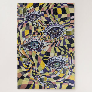 Utopische Waterverf in Pop Surrealisme Artwork Legpuzzel