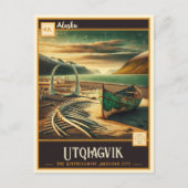 Utqiagvik, Alaska | Oude ansichtkaart Briefkaart (Voorkant)