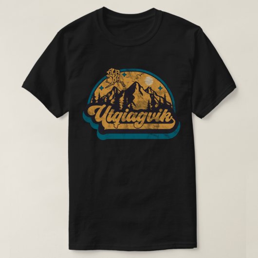 Utqiagvik, Alaska T-shirt (Design voorkant)
