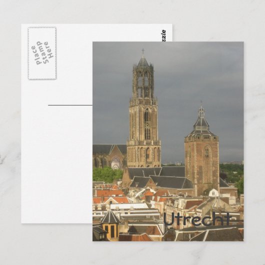 Utrecht Briefkaart (Voorkant / Achterkant)