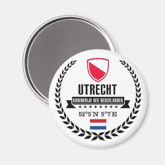 Utrecht Magneet (Voorkant / Achterkant)