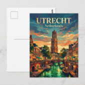 Utrecht Nederland Briefkaart (Voorkant / Achterkant)