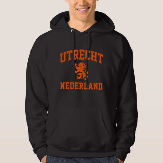 Utrecht Nederland Hoodie (Voorkant)